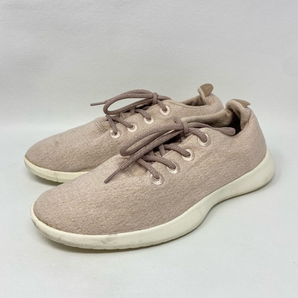 Allbirds Merino Wool Runners WR Men's Size M 11 Light Pink Comfort Walking Shoes - Picture 14 of 14